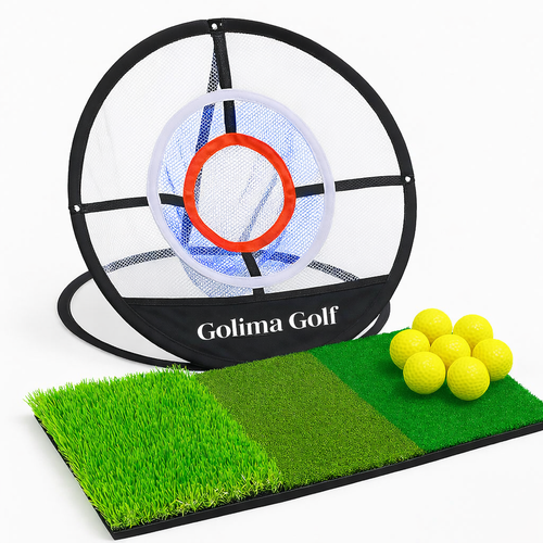 Indoor Chipping Net Practice Bundle